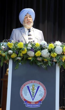 Dr. J. P. S. Gill, Vice-Chancellor and President, IAVPHS. emphasized the growing importance of One Health in addressing emerging zoonotic threats, antimicrobial resistance, climate-linked risks, and food safety challenges